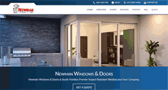 Desktop Screenshot of newman-windows.com